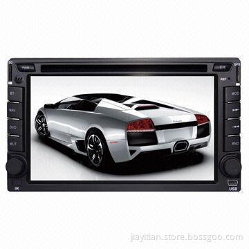 Universal Car DVD Player with 6.2-inch TFT Touch Screen, Supports BT/TV/GPS/iPod Functions